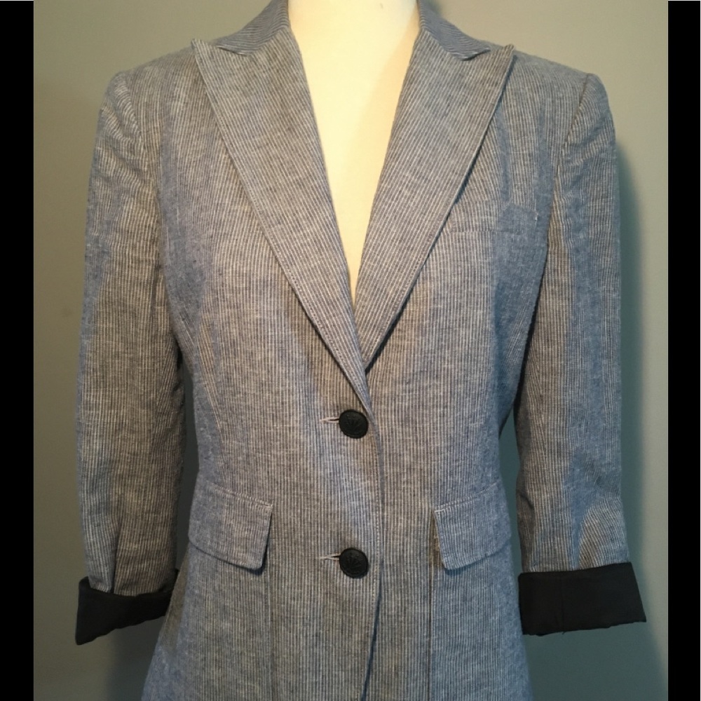rag & bone Blue and Black Blazer